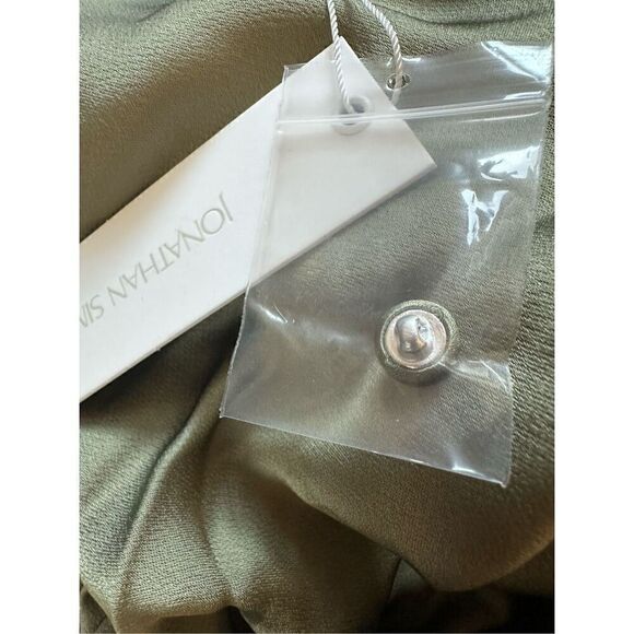 Jonathan Simkhai Roma Mini Dress in Willow-Size XS - Picture 7 of 10